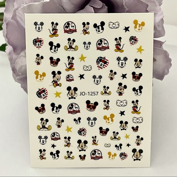 Luxury Designer Logo Fingernail Art Stickers - Picture 1 of 2